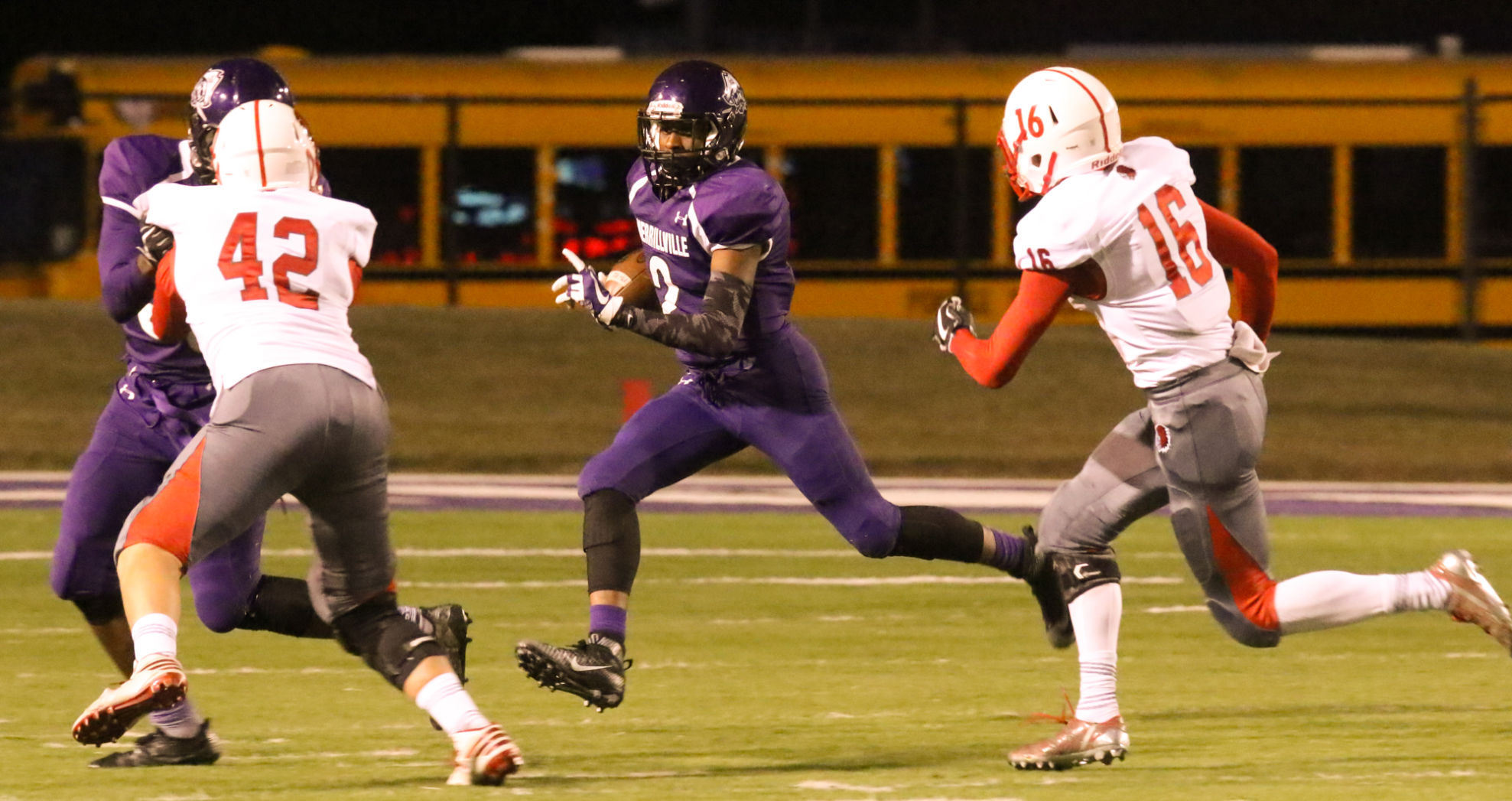Prep football - Portage at Merrillville